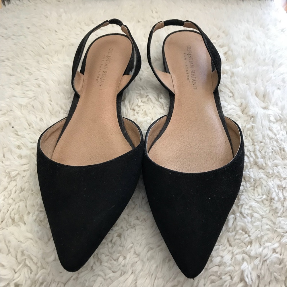 Christian Siriano Slingback Flats